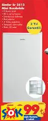 SİMFER SR 2513 MİNİ BUZDOLABI SİMFER SR 2513 MİNİ BUZDOLABI
